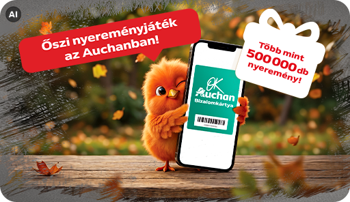 Októberi élményeső az Auchanban